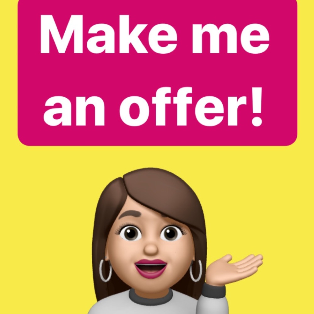 Make me an offer on anything in my closet!